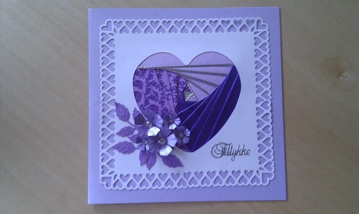 Серце листівка