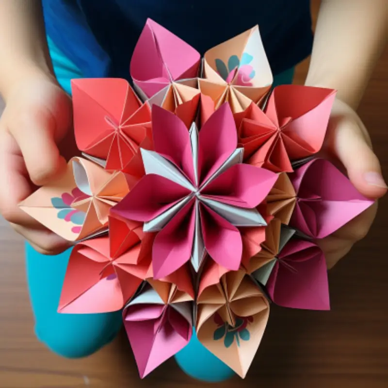 Kusudama assembly