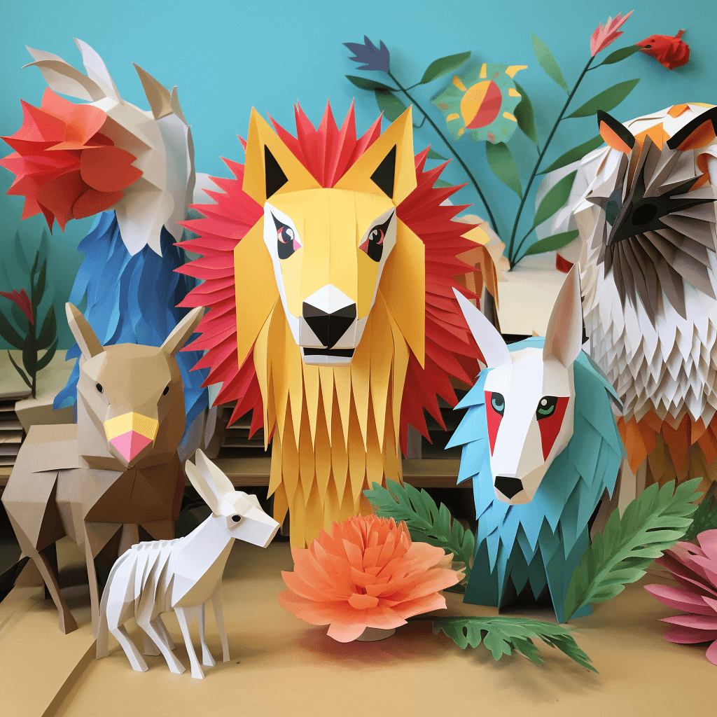 Поделки из бумаги для школы